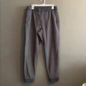 Gray lululemon ABC joggers